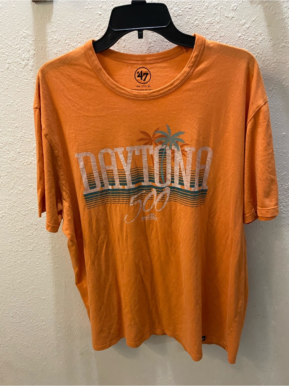 '47 Orange Daytona Graphic Short Sleeve Tee